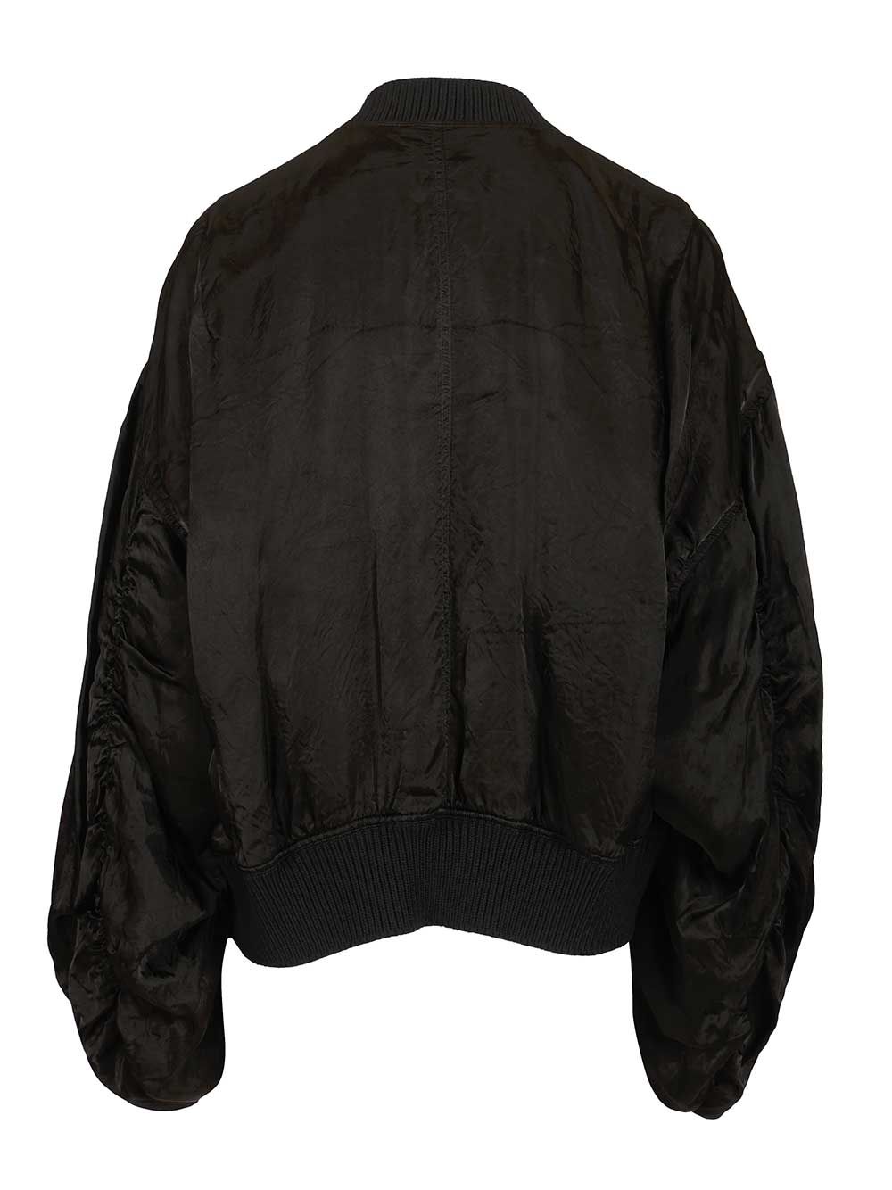 Rick Owens Secchia Flight Giacche - Nero | 59ab08721b48bfc97f3fc0d3f63d421fadf7db79