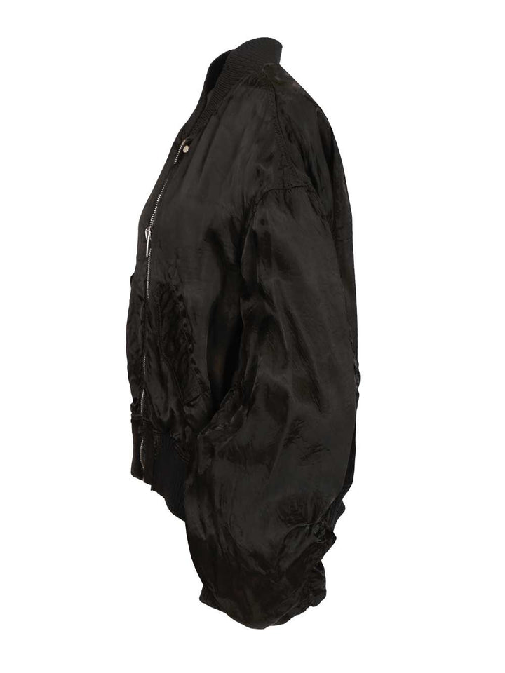 Rick Owens Secchia Flight Giacche - Nero | bb3a4571b575b25b4dd8f3c0943370a16e235272