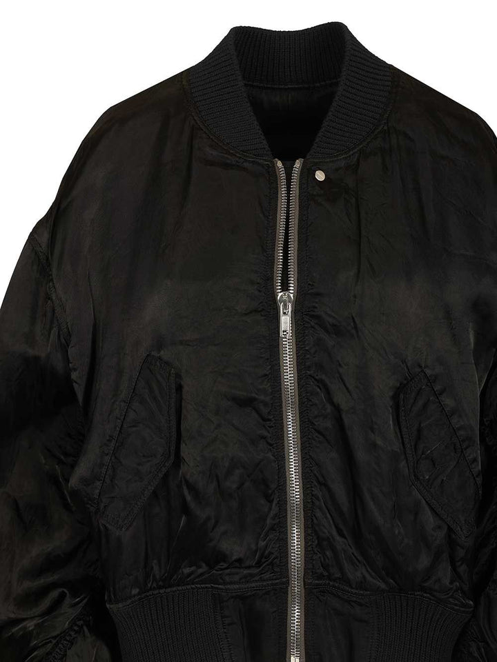 Rick Owens Secchia Flight Giacche - Nero | d45d38607c6101b929497697b1d8d06cc62f22e3