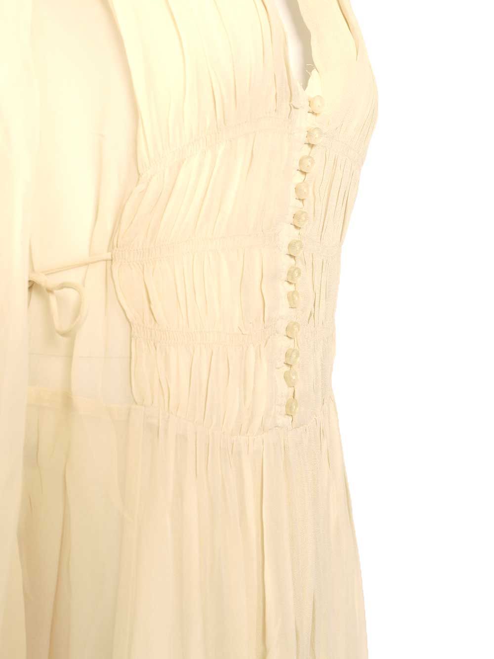 Marant Etoile Briane Long Dress Abiti - Beige | 51e45b0aac46cd3e6b4f1f74633ff9bce2b80e62