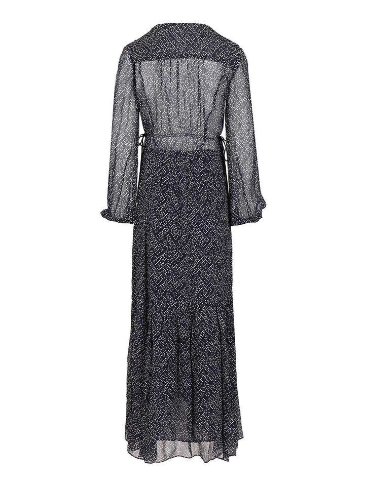 Marant Etoile Briane Long Dress Abiti - Blu | ff669918e43ea4e4ae7abd6cad260101e5d663fc