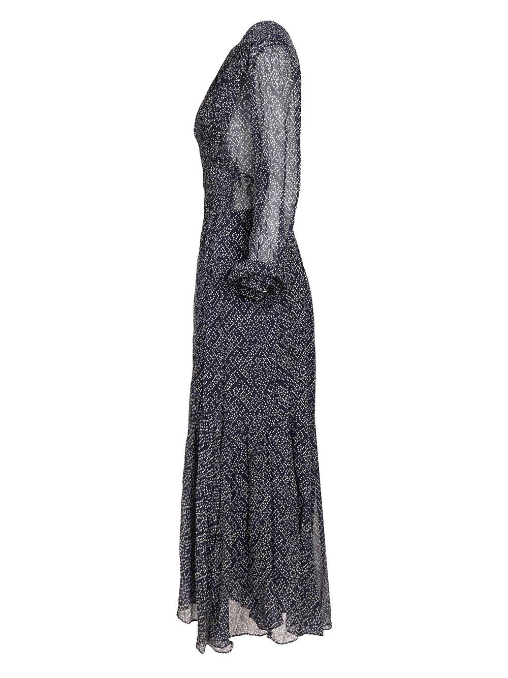 Marant Etoile Briane Long Dress Abiti - Blu | fc7a9ffce20a1122cc0f2aea558b9cba3c105941