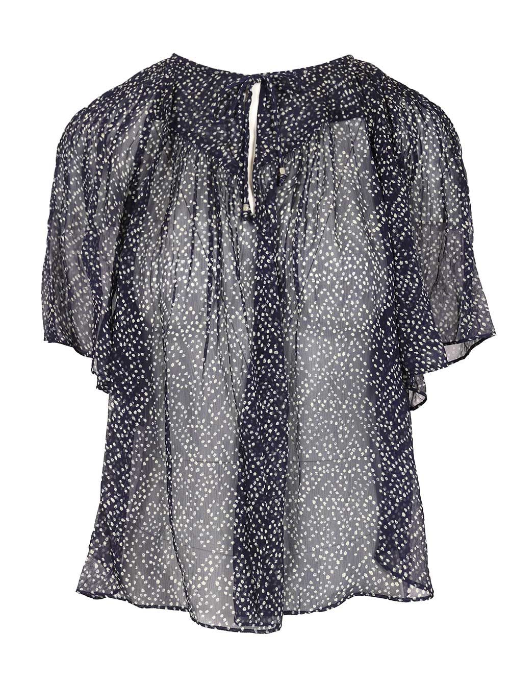 Marant Etoile Neslya Top T-Shirt - Blu | e9cfa6a52bf0b95e203235807e844f080af7bb3c