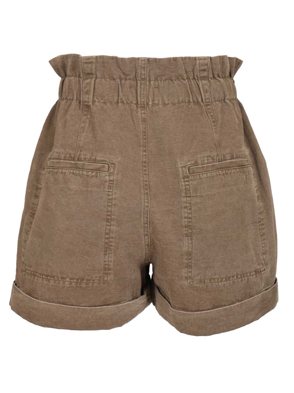 Marant Etoile Nirma Shorts Trousers - Marrone | 505bfdcde26d7e5985d552c67b1224d702d4dee0