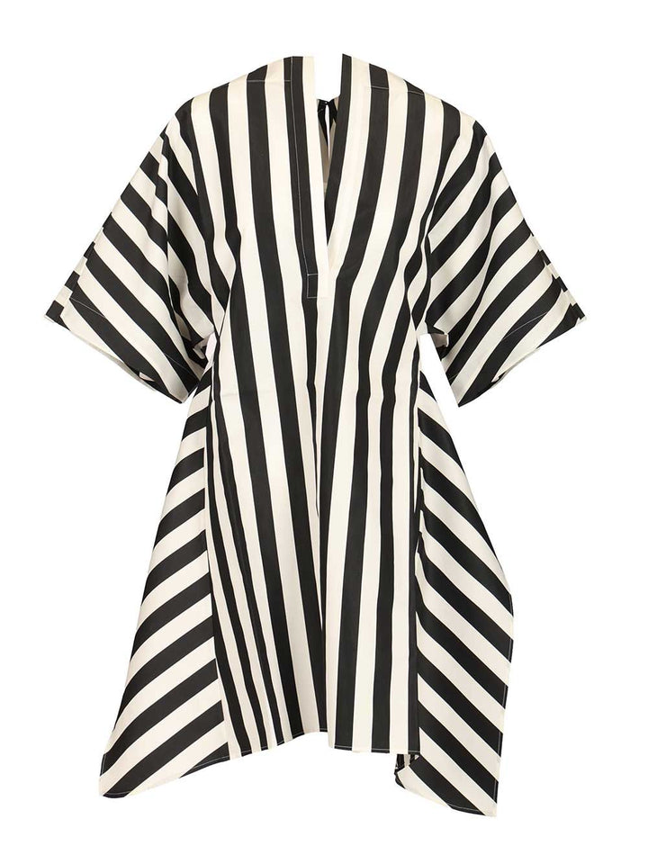Jacquemus Unique In Cotton And Silk With Moisson Stripes Abiti - Multicolor | fd4f024f35cf9956f5c6e8aac5d4c5eabc652f8f