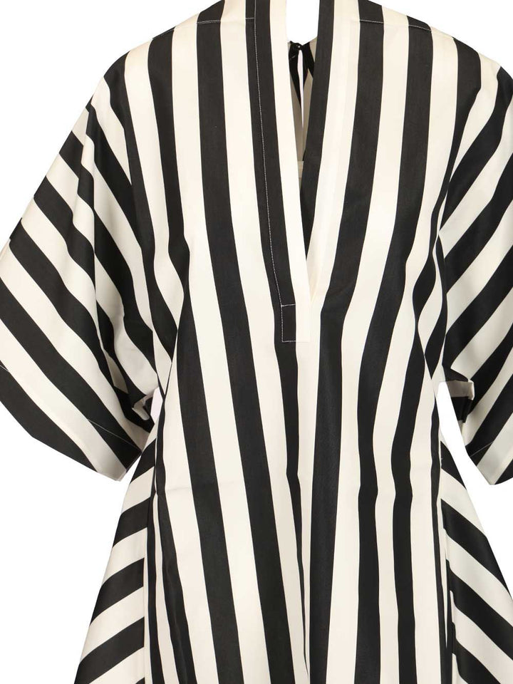 Jacquemus Unique In Cotton And Silk With Moisson Stripes Abiti - Multicolor | 6b67ed92d456d8f7ace10564981a33faa5ea1d94