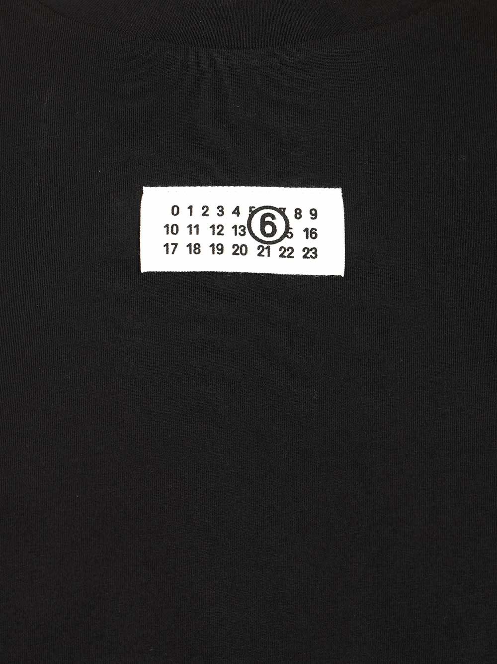 Mm6 Maison Margiela Numeric T-Shirt - Nero | f5ded44457fb1c7e3978008bed9dc60b2ff5f952