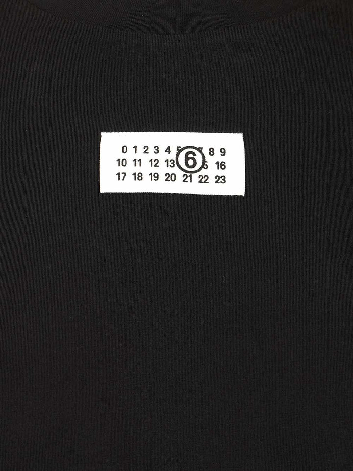 Mm6 Maison Margiela Numeric T-Shirt - Nero | f5ded44457fb1c7e3978008bed9dc60b2ff5f952