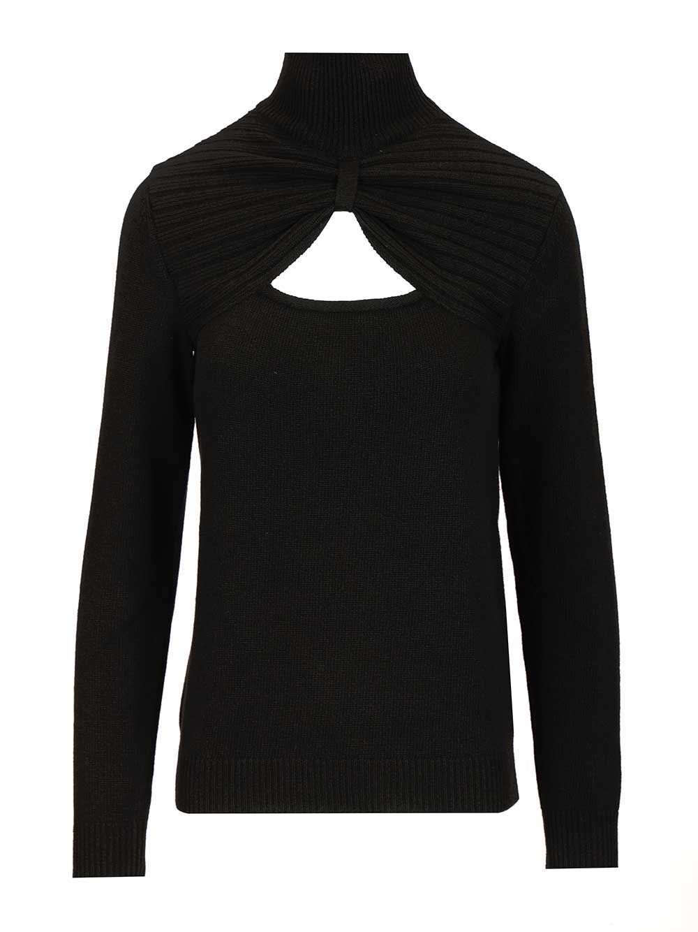 Valentino Garavani Wool Turtleneck Knitwear - Nero | f5115fd114842e6ef846d53dbbba2eb80cf0a13b