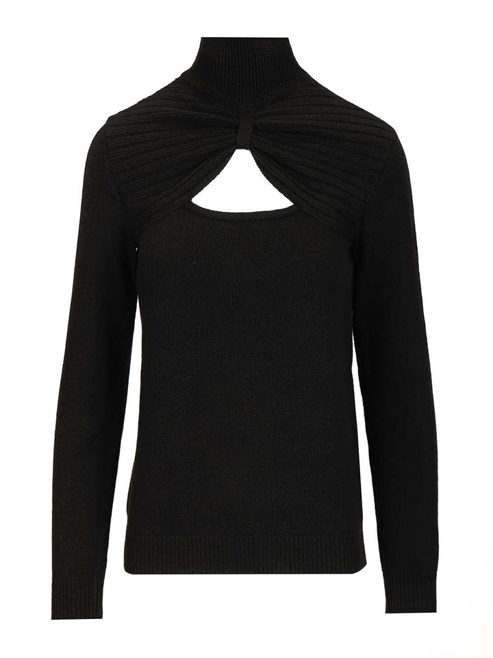 Valentino Garavani Wool Turtleneck Knitwear - Nero | f5115fd114842e6ef846d53dbbba2eb80cf0a13b