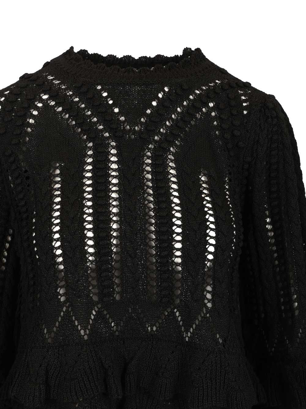 Marant Etoile Norma Knitted Top Top - Nero | 6dc9aa99b06d5cf4c0a3347ec3bc5bc26e2df810