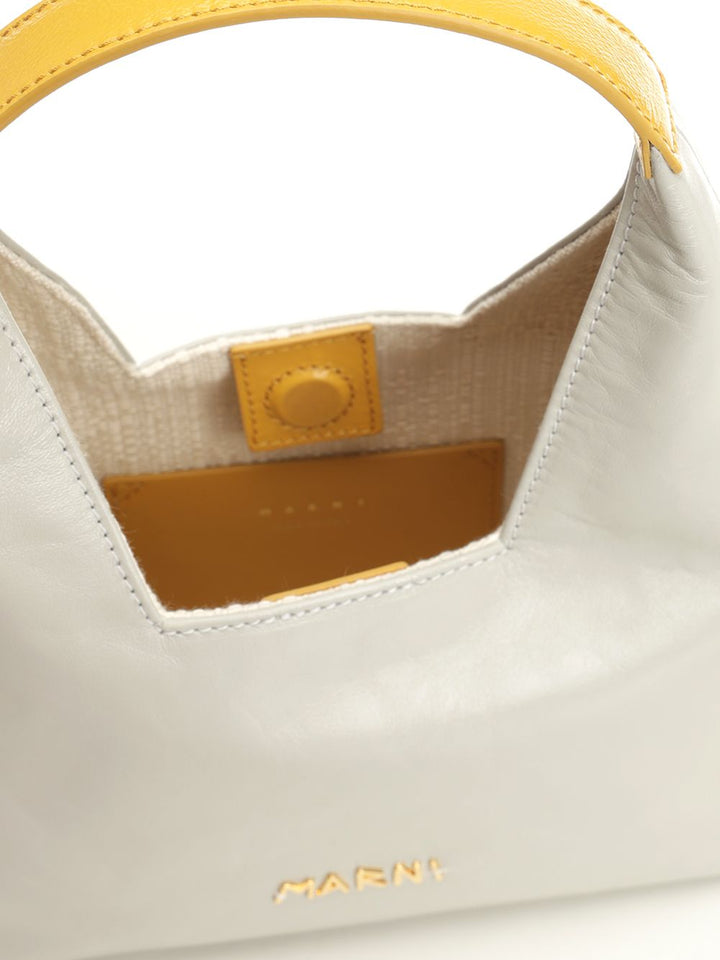 Marni Trapeze Handbags - Bianco | 44bb645080afa92380e89ae17575a01d7ff078b0