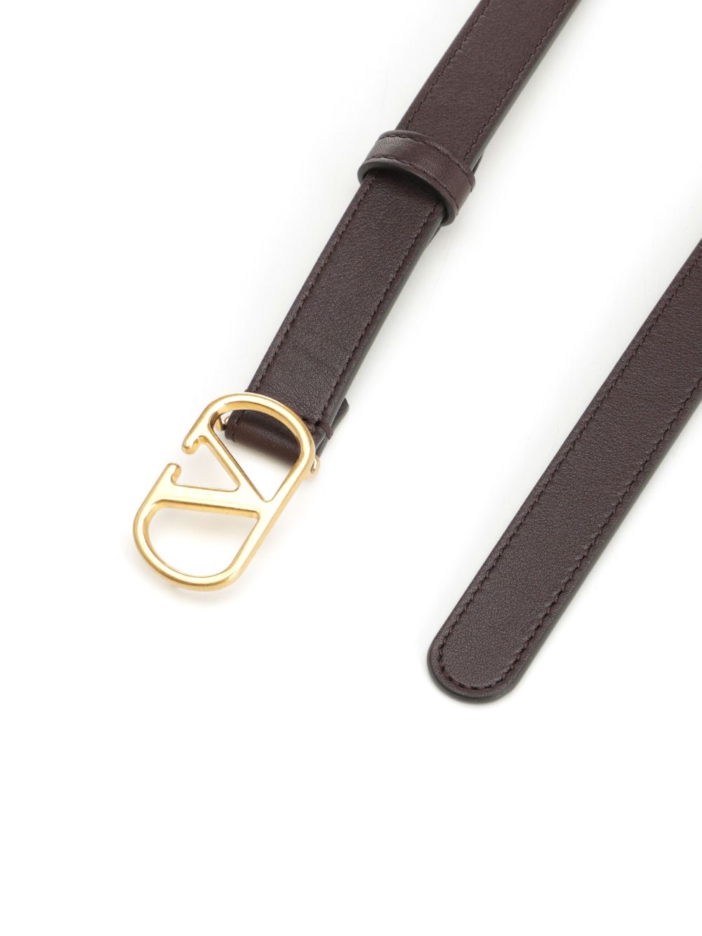 Valentino Garavani Vlogo Signature Belt Cinture - Marrone | 709087d50e4f7b4e302bdbb22694af23bf56af8c