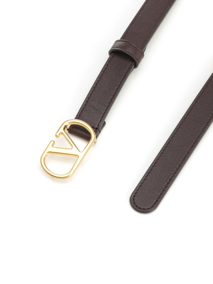 Valentino Garavani Vlogo Signature Belt Cinture - Marrone | 709087d50e4f7b4e302bdbb22694af23bf56af8c