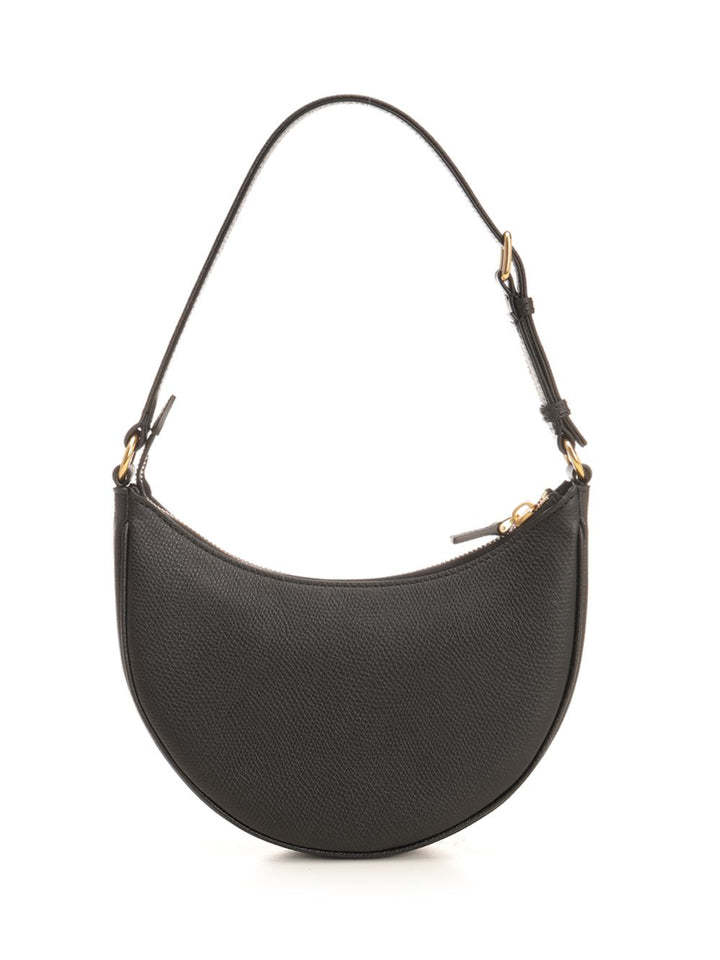 Valentino Garavani Vlogo Mini Hobo Bag Shoulder Bags - Nero | 8d9119c9878dbc2ab7c1f4f196fda36d2d54d0fa