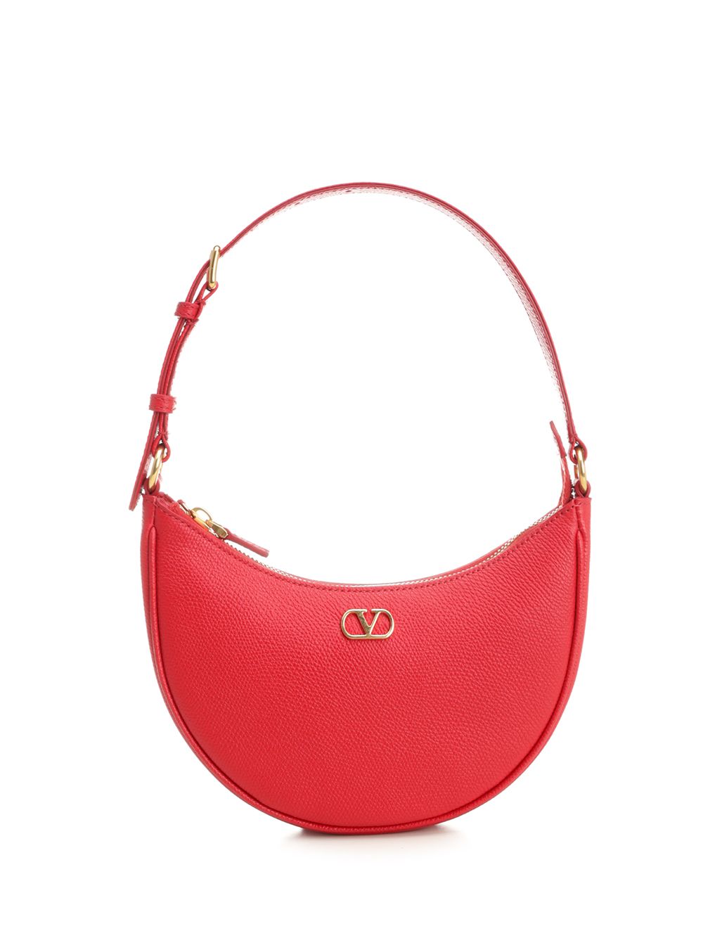 Valentino Garavani Vlogo Mini Hobo Bag Shoulder Bags - Rosso | ec726e3b0c28dc9d6201f8b4445b867294bfb68f