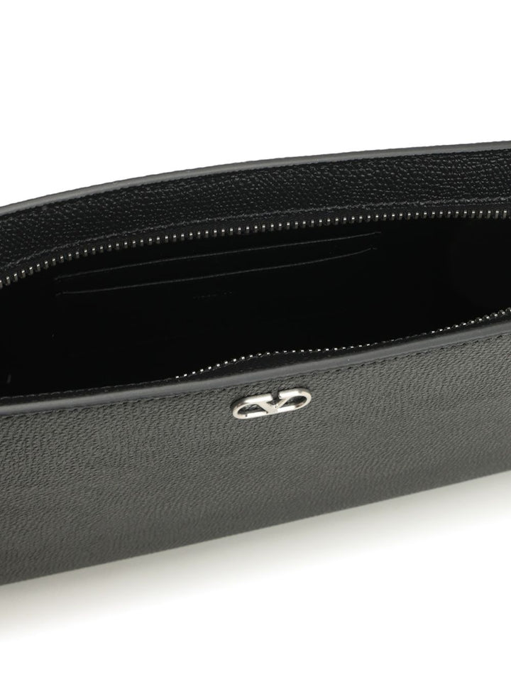 Valentino Garavani Vlogo Signature Small leather goods - Nero | ae832c03215257c64ddd2a4caf4a1756903be6b1