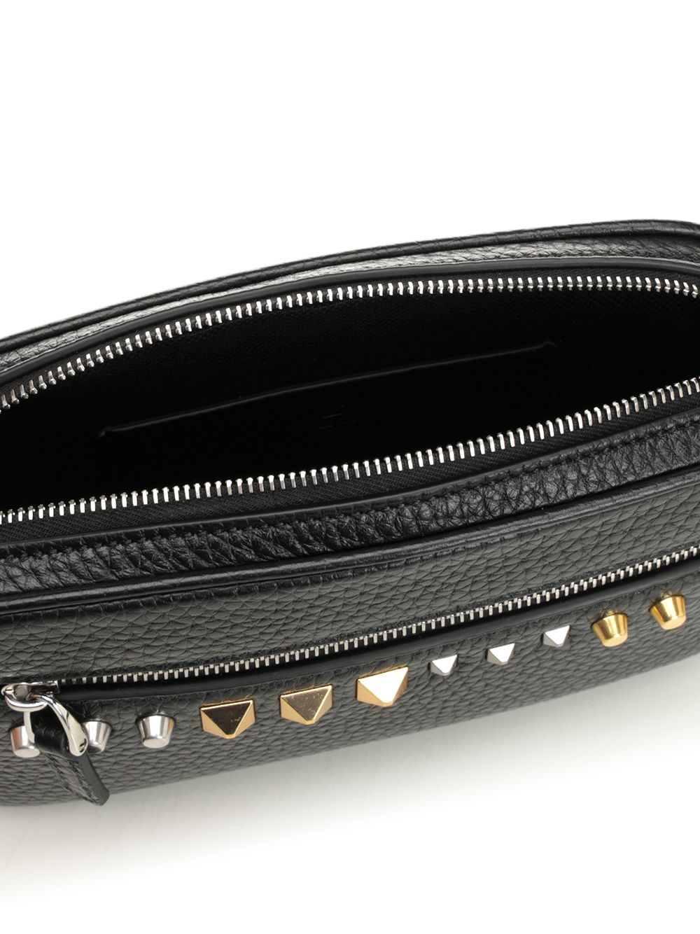 Valentino Garavani Leather Clutch Bag Crossbody Bags - Nero | 96e28576533c4193485c1981bdf02b55f1bd1a6c