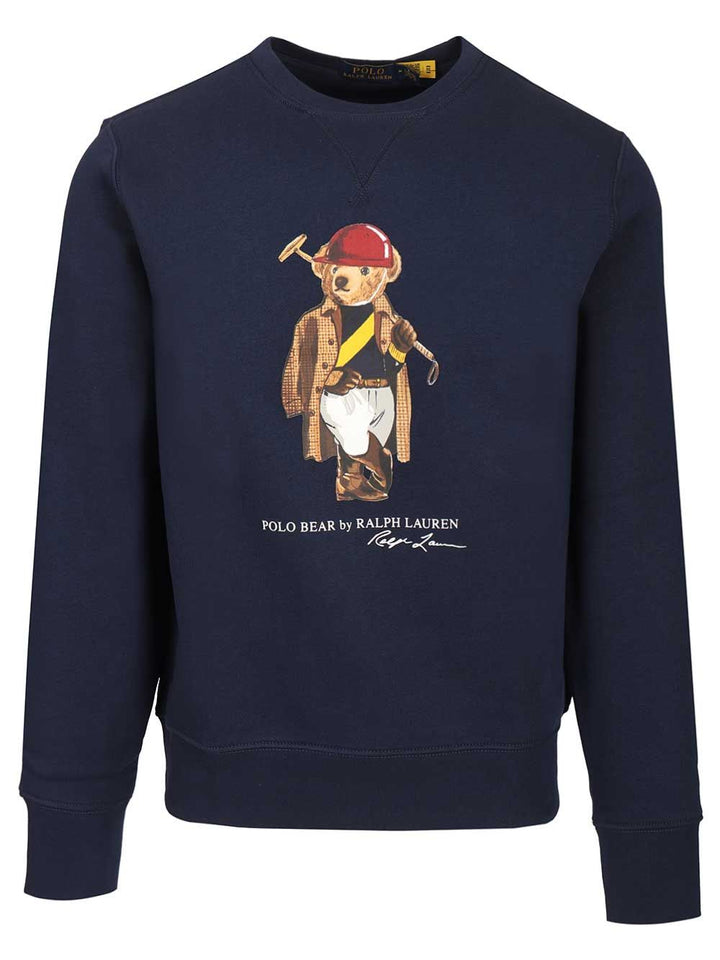 Polo Ralph Lauren Polo Bear Sweatshirt Sweatshirts - Blu | 0a39450440977a9aa3b486bf5fa6d2cedb7b235f