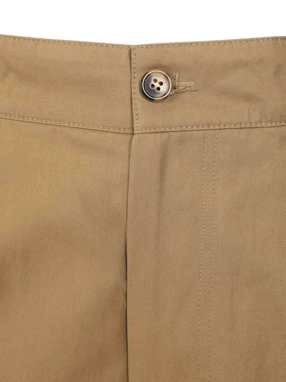 Dries Van Noten Cotton Twill Trousers - Beige | e1fb390872d2aee45105fe9dc418a35e77650222