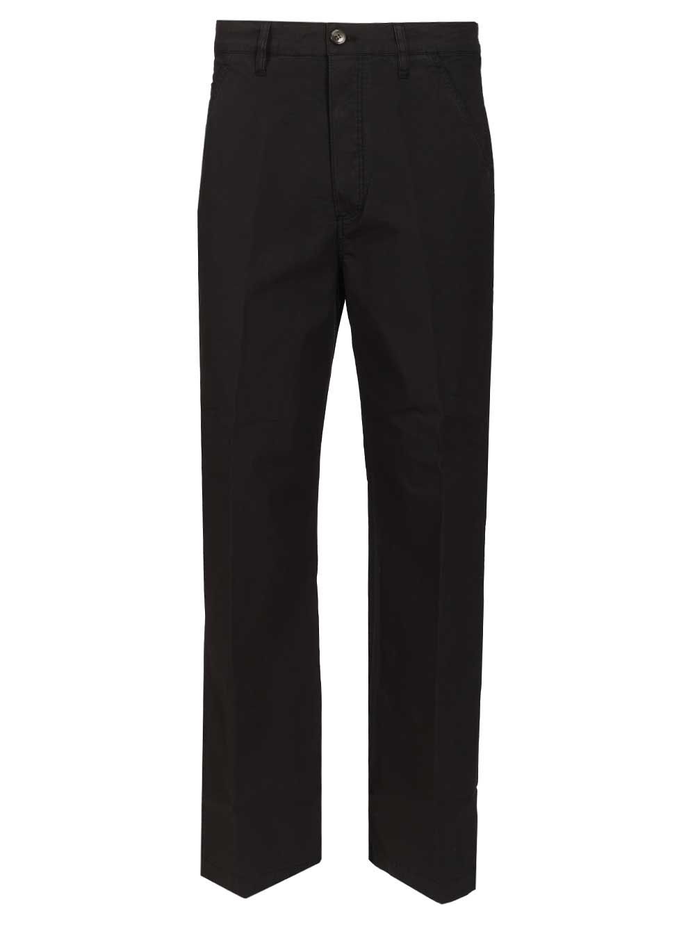 Dries Van Noten Long Trousers Jeans - Nero | 486cf49b6677f0ca0cbd643742b06ef29ae70581