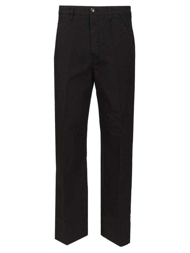 Dries Van Noten Long Trousers Jeans - Nero | 486cf49b6677f0ca0cbd643742b06ef29ae70581