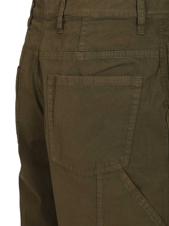 Dries Van Noten Long Trousers Jeans - Verde | 787ab2038e5a8effefbced39e5478938816c1499