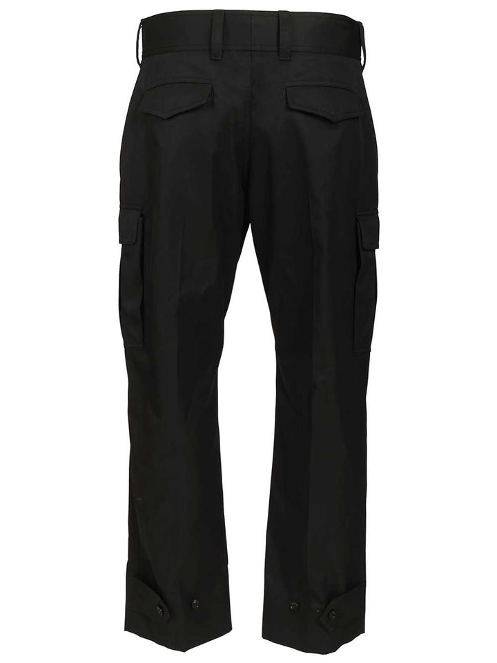 Mcqueen Cargo Pants Trousers - Nero | bf917637c31f683eb2207865ebc4105f0a4db55f