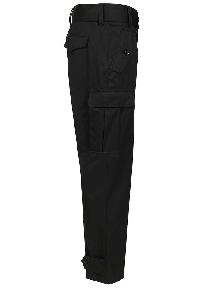 Mcqueen Cargo Pants Trousers - Nero | 87d0f47cbcfd603491effa1a479b289d36b45664