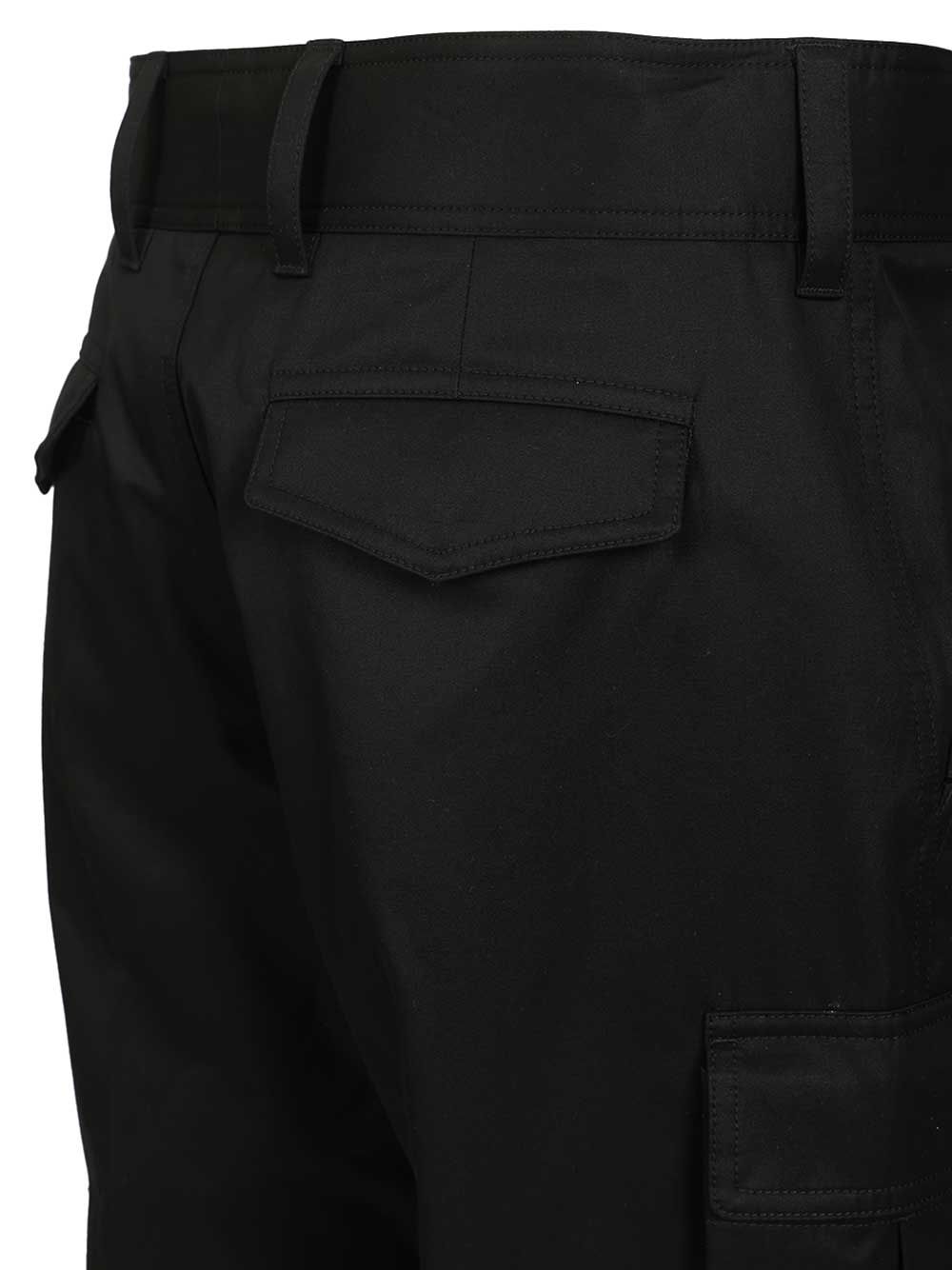 Mcqueen Cargo Pants Trousers - Nero | eecb9928527ac1c06ee394fa2714a527aad738bb
