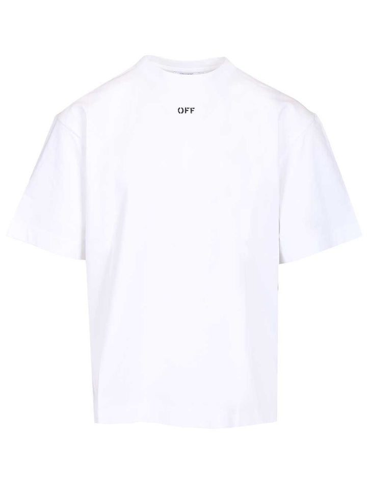 Off-White Arrow 3d Spray T-Shirt - Bianco | d575f50f603488cb84fc3c9dc0b949a9ceb319e2