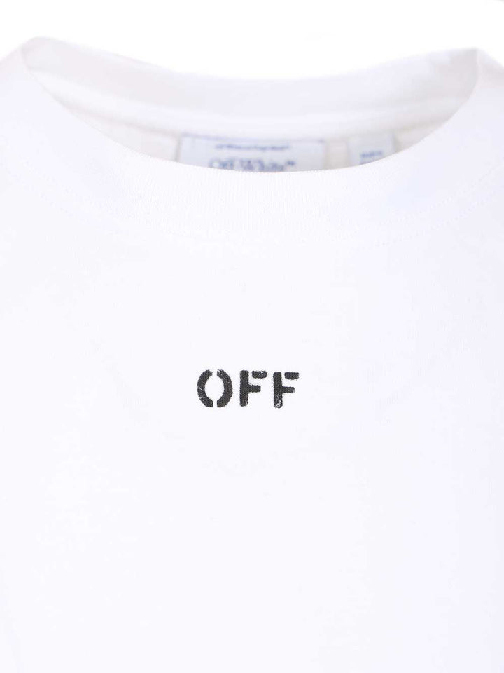Off-White Arrow 3d Spray T-Shirt - Bianco | d68173caae104226297e2162bf849efa68094bac