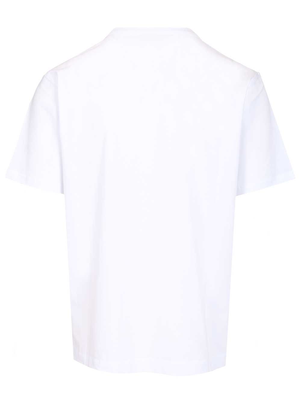 Dries Van Noten Cotton T-Shirt - Bianco | 31e124227c18f5ea1a9a1465373b5c78316a28ce