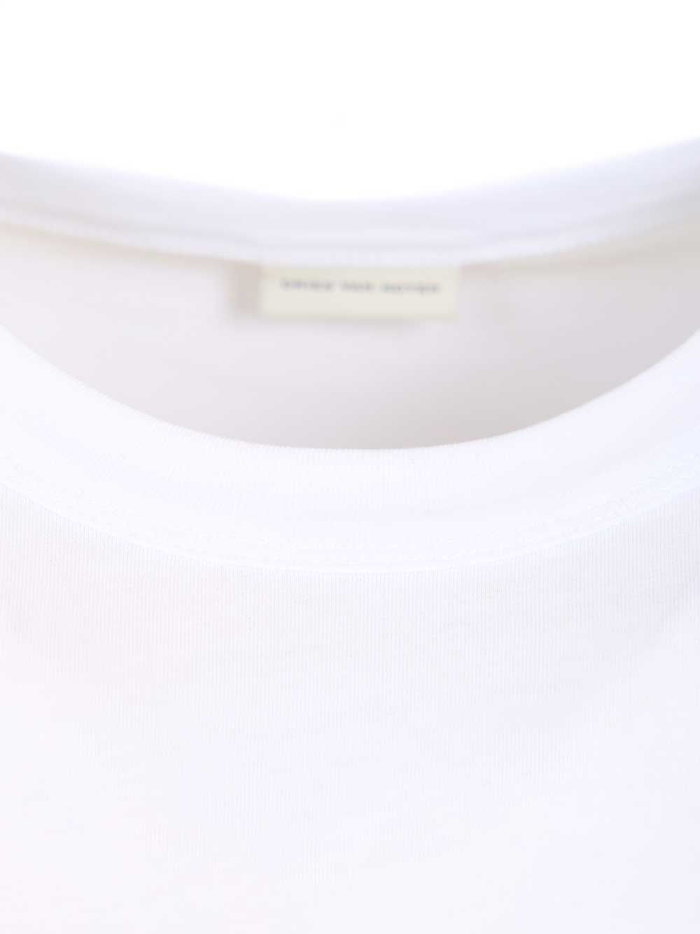Dries Van Noten Cotton T-Shirt - Bianco | 6f42d3c6a069d49400f226acdf6d58001fa5ce55