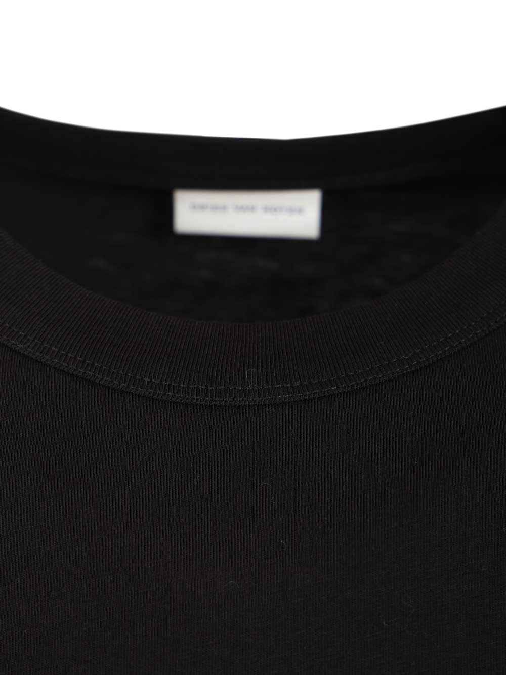 Dries Van Noten Cotton T-Shirt - Nero | d1a7018984884877d7ed7fe40f015e2d7ed4d873
