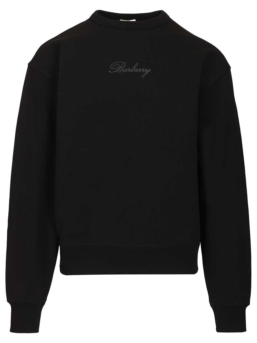 Burberry Cotton Sweatshirt Sweatshirts - Nero | 1bbbae21053119e558ac4a651bec4ff7bfb7002b