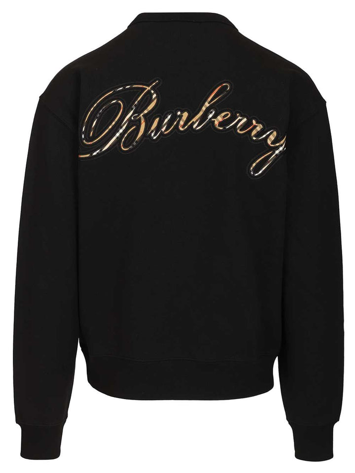 Burberry Cotton Sweatshirt Sweatshirts - Nero | 87c2d8f3e6ad324a2d70172a4216b1479250d09e