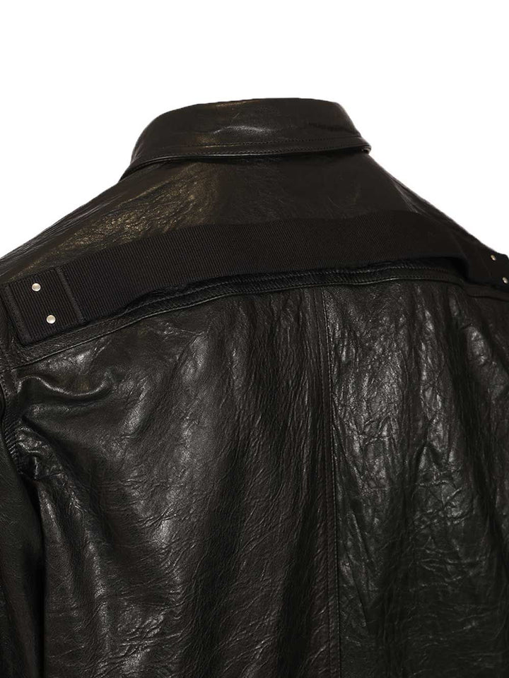 Rick Owens Shirt Jacket Giacche - Nero | 4bfd3b6613d94c1e0bf27f54fe70bdc709510ed7