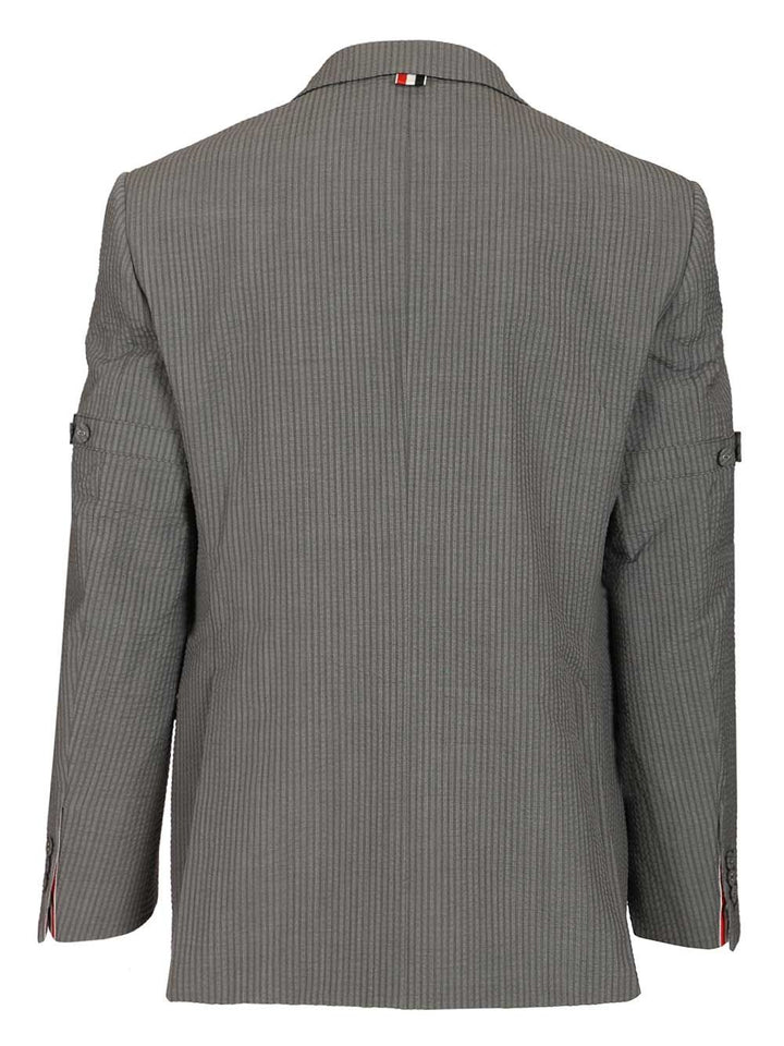 Thom Browne Blazer Giacche - Grey | 9b30f5997a122acf8b25ef6b21e7b67818853e08