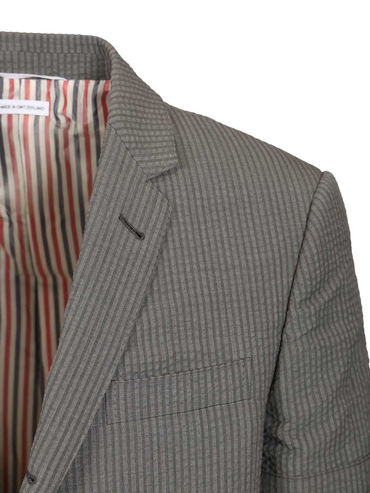 Thom Browne Blazer Giacche - Grey | bebccf937c111bdff4e6b88a6baafc4d456dc8af