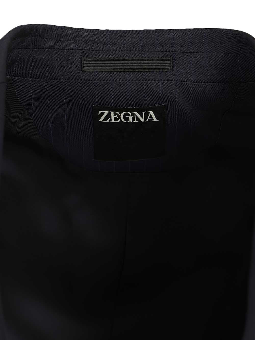 Ermenegildo Zegna Blue Pinstriped Suit Abiti - Blu | e93f0170bf8fc5bbf1c48a0cf3841bbea61b999d