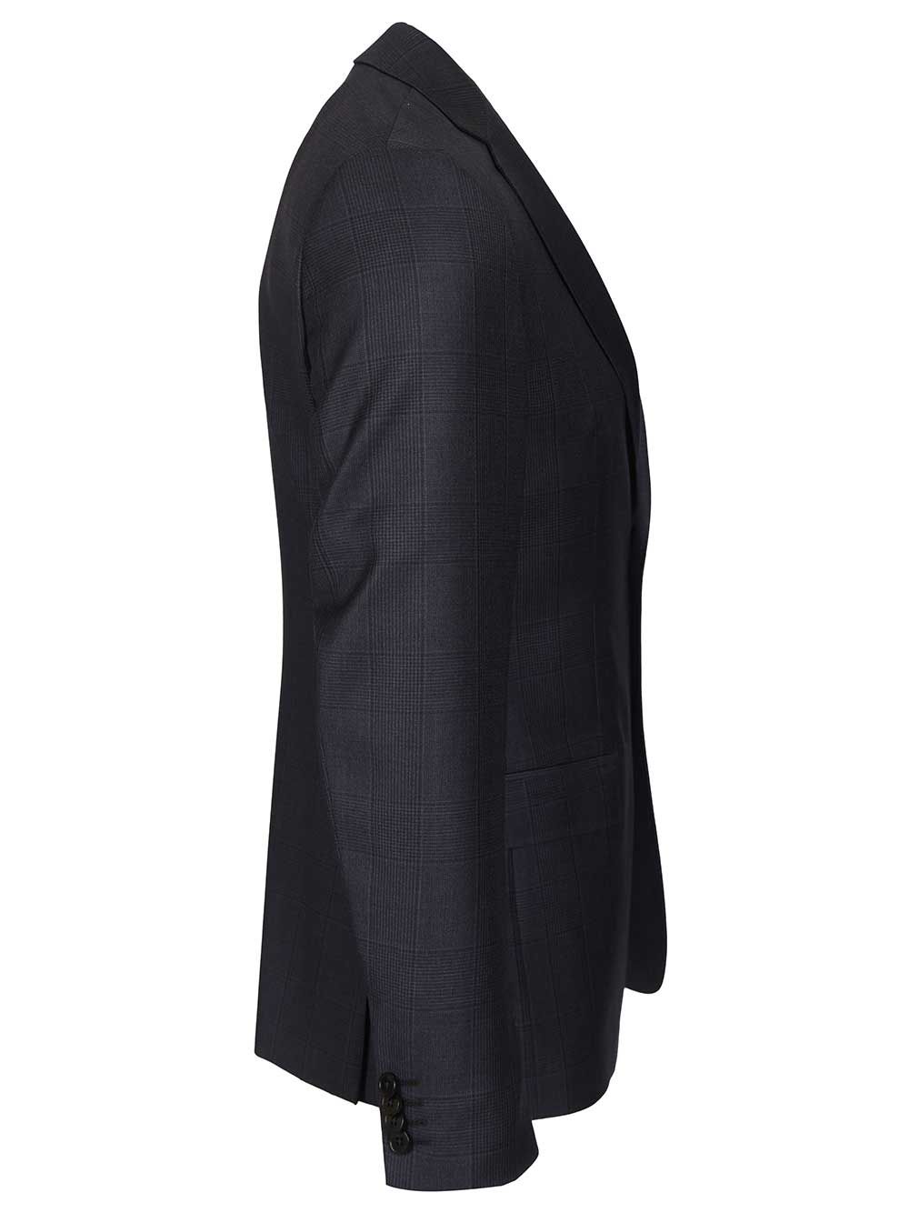 Ermenegildo Zegna Prince Of Wales Tailored Suit Abiti - Blu | bebf5d2d94a8982827f2921a0b544acc9edacc1d