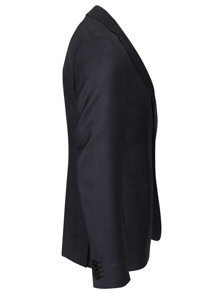 Ermenegildo Zegna Prince Of Wales Tailored Suit Abiti - Blu | bebf5d2d94a8982827f2921a0b544acc9edacc1d