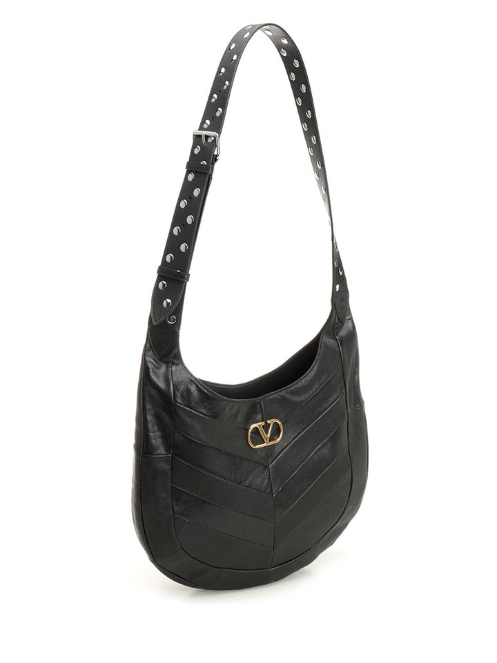 Valentino Garavani Hoboho Shoulder Bags - Nero | 304a308d0f58cef8bfbfdb64e3ff1cb263e202af