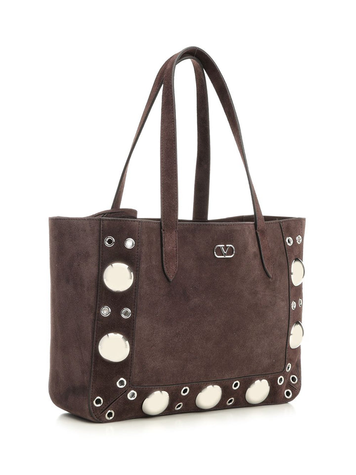 Valentino Garavani Nellcôte Shoulder Bags - Marrone | d7bf42b2229ac794a1e2a89343c6053fe66aaef4