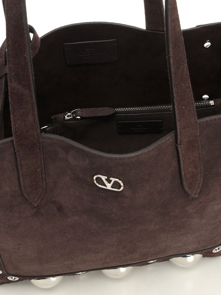 Valentino Garavani Nellcôte Shoulder Bags - Marrone | a8053c4ba56300f71f96769ad58b489968de99ac