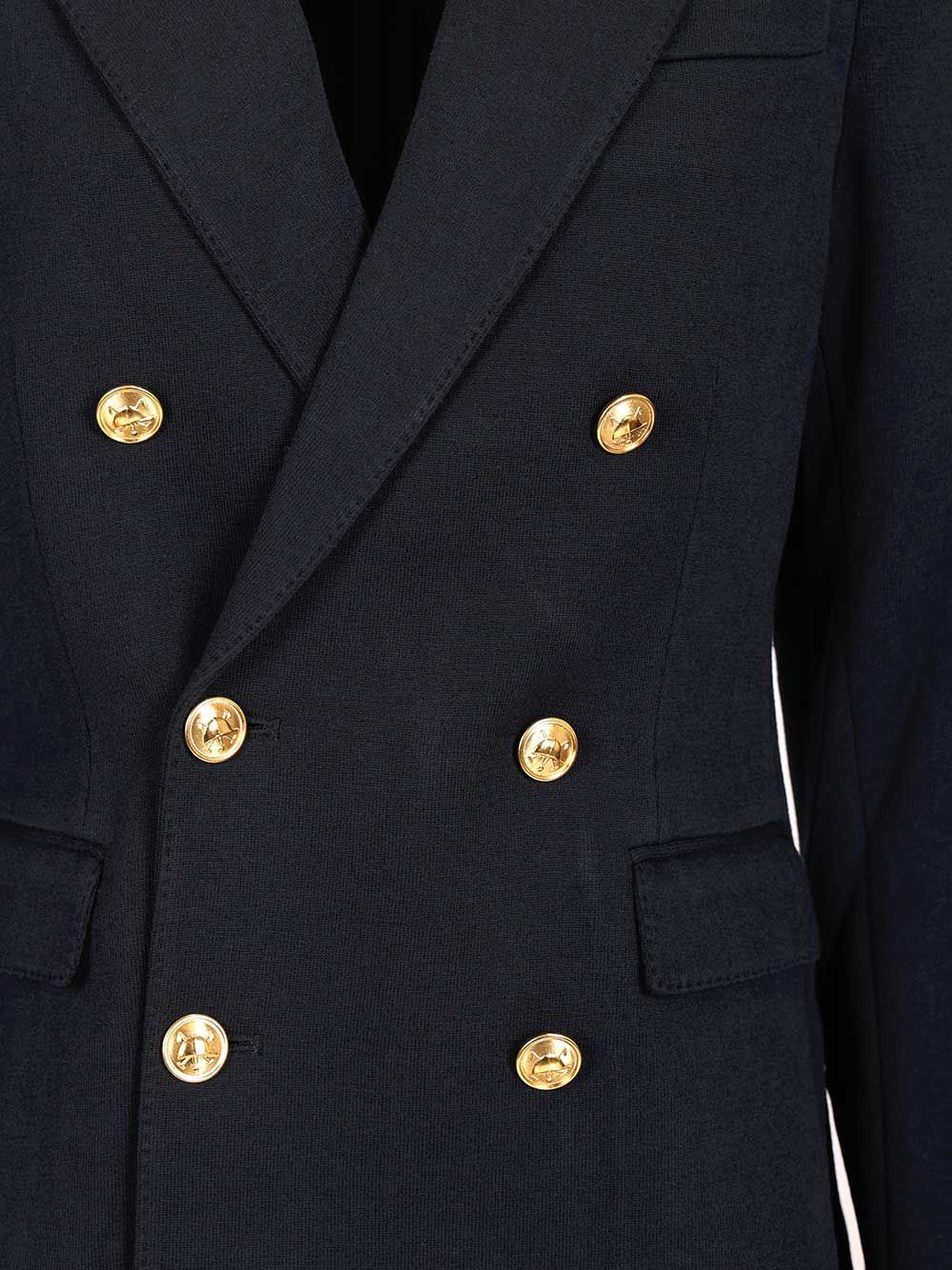 Polo Ralph Lauren Double-Breasted Blazer Giacche - Blu | f47b72f24cf1a9aa81653a534af61416cae13044