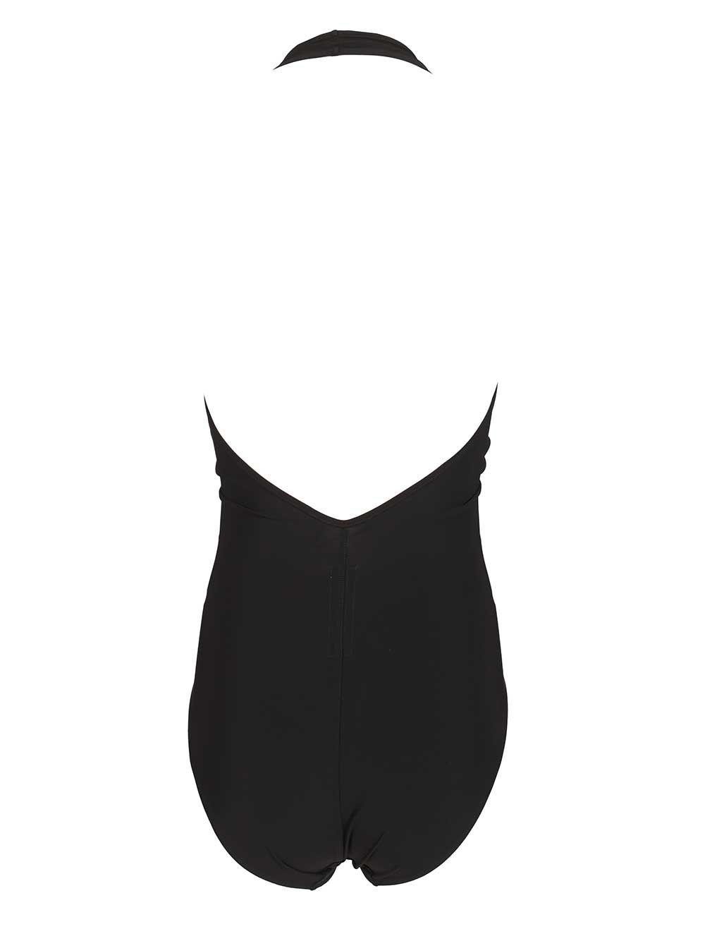 Rick Owens Halter Prong One-Piece Swimsuit Swimwear - Nero | bd13858211684d07aa5a616116f666b65787984c