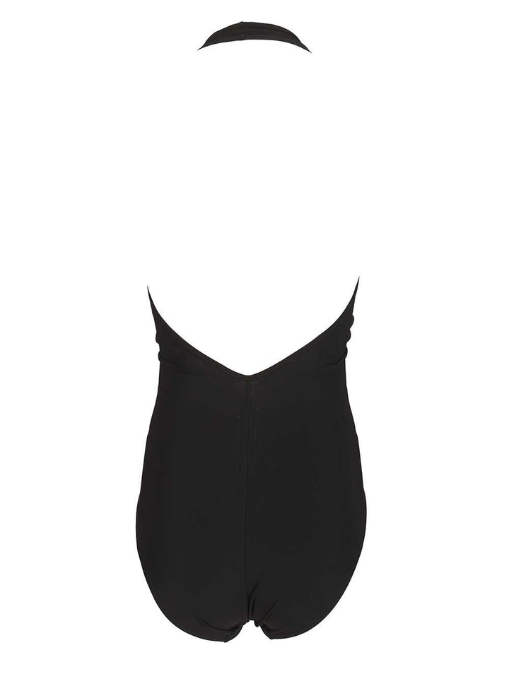 Rick Owens Halter Prong One-Piece Swimsuit Swimwear - Nero | bd13858211684d07aa5a616116f666b65787984c