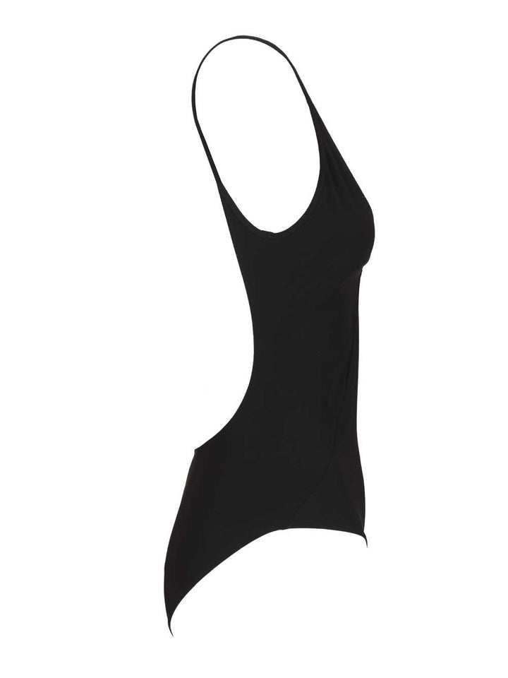 Rick Owens Temple One-Piece Swimsuit Swimwear - Nero | 4d3cf876a1a6ba49e68a52ff067759820da05fd7